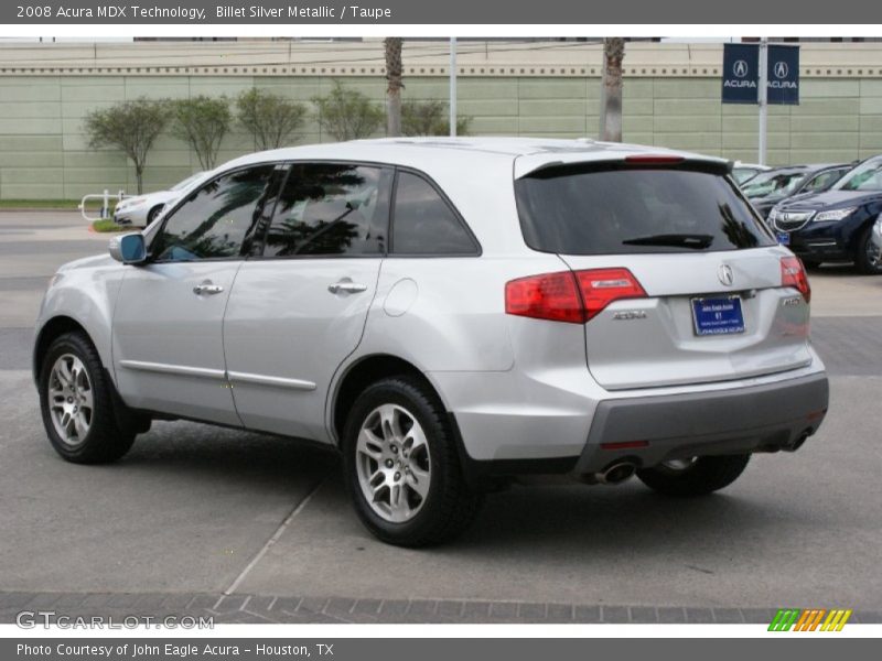 Billet Silver Metallic / Taupe 2008 Acura MDX Technology