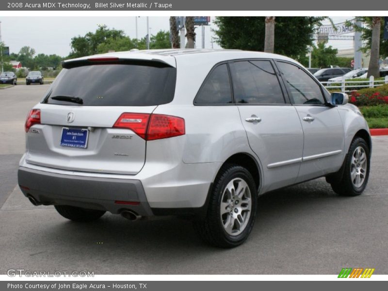 Billet Silver Metallic / Taupe 2008 Acura MDX Technology