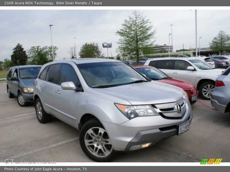 Billet Silver Metallic / Taupe 2008 Acura MDX Technology