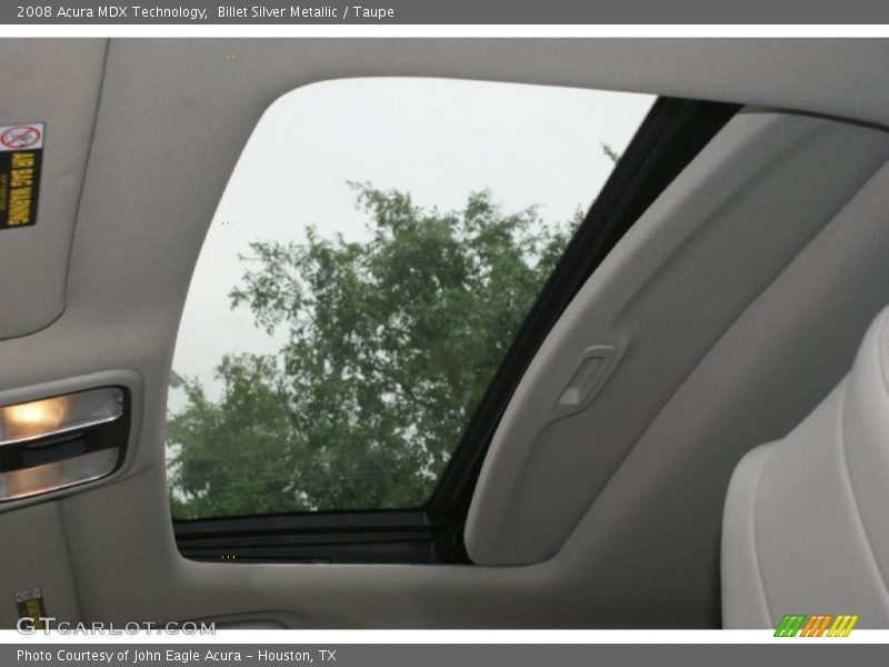 Billet Silver Metallic / Taupe 2008 Acura MDX Technology