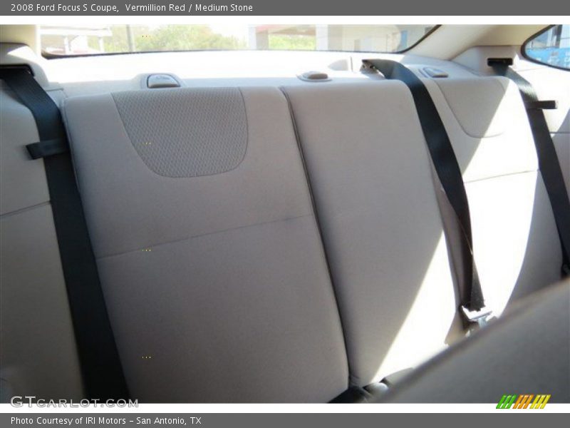 Vermillion Red / Medium Stone 2008 Ford Focus S Coupe
