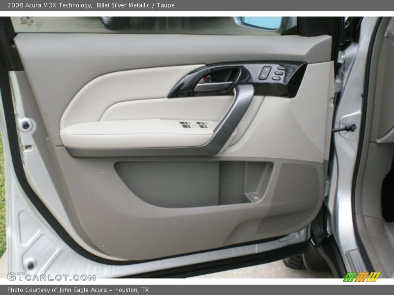 Billet Silver Metallic / Taupe 2008 Acura MDX Technology