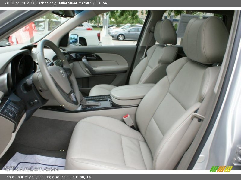 Billet Silver Metallic / Taupe 2008 Acura MDX Technology