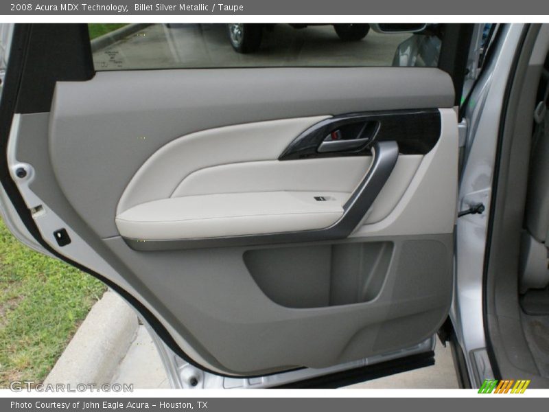Billet Silver Metallic / Taupe 2008 Acura MDX Technology