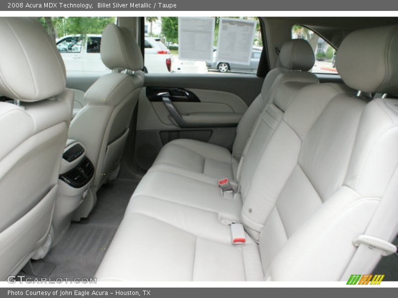 Billet Silver Metallic / Taupe 2008 Acura MDX Technology