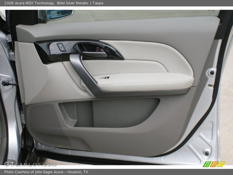 Billet Silver Metallic / Taupe 2008 Acura MDX Technology