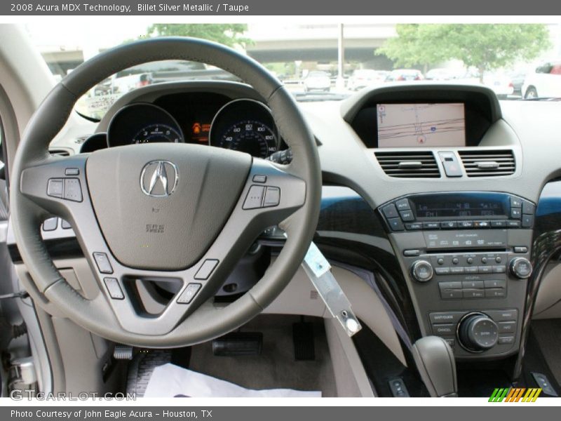 Billet Silver Metallic / Taupe 2008 Acura MDX Technology