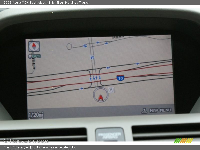 Billet Silver Metallic / Taupe 2008 Acura MDX Technology