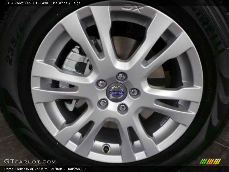Ice White / Beige 2014 Volvo XC90 3.2 AWD