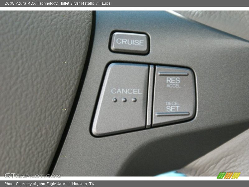 Billet Silver Metallic / Taupe 2008 Acura MDX Technology