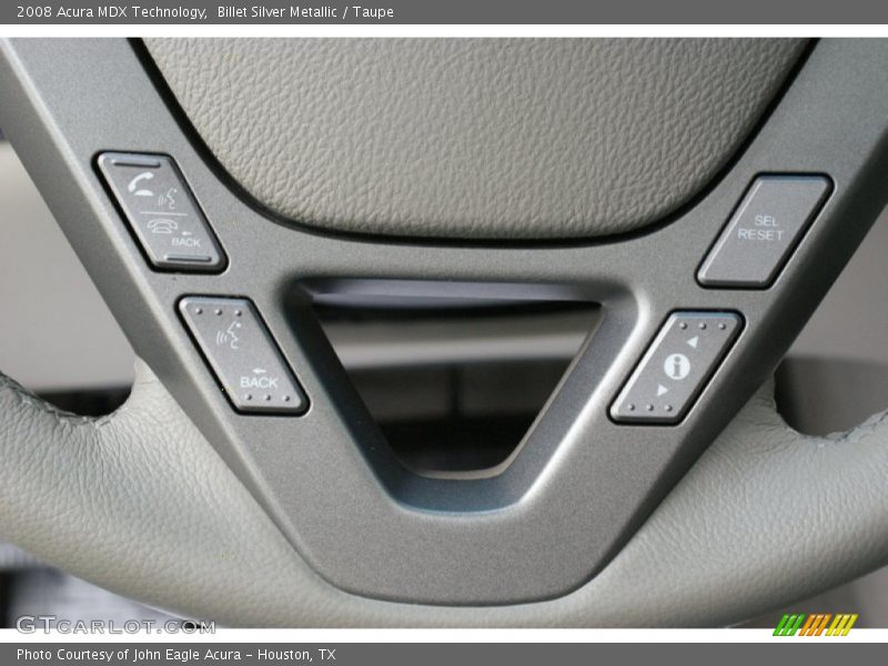 Billet Silver Metallic / Taupe 2008 Acura MDX Technology