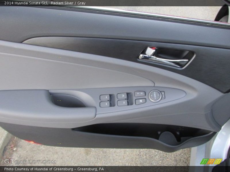 Radiant Silver / Gray 2014 Hyundai Sonata GLS