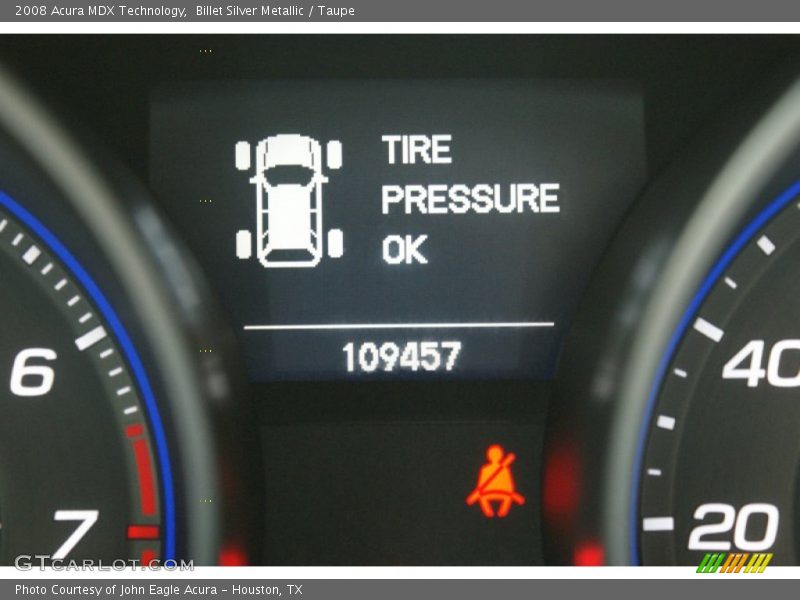 Billet Silver Metallic / Taupe 2008 Acura MDX Technology