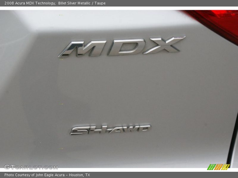 Billet Silver Metallic / Taupe 2008 Acura MDX Technology