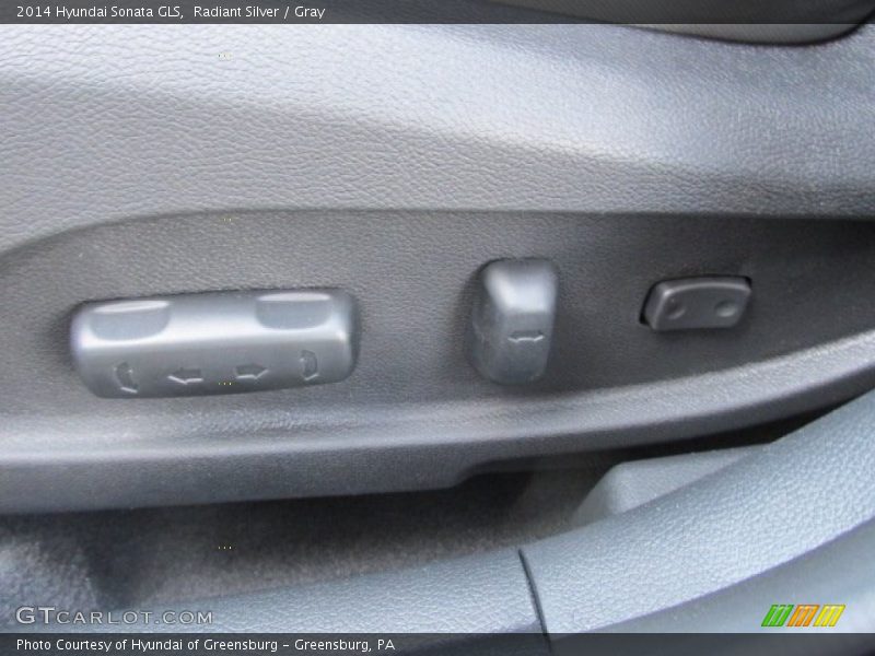 Radiant Silver / Gray 2014 Hyundai Sonata GLS