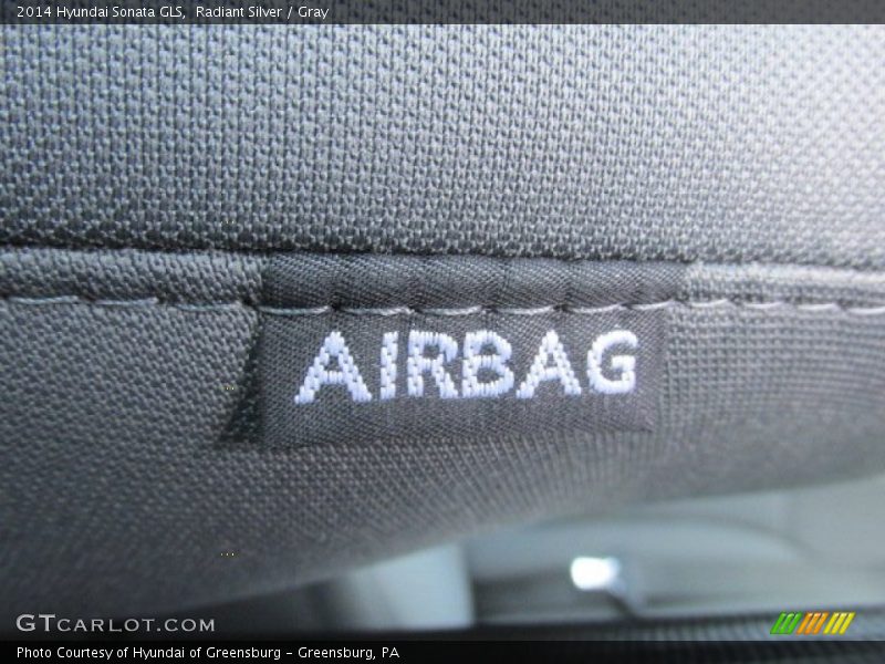 Radiant Silver / Gray 2014 Hyundai Sonata GLS
