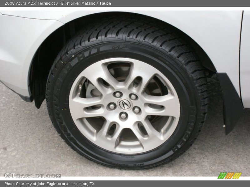 Billet Silver Metallic / Taupe 2008 Acura MDX Technology