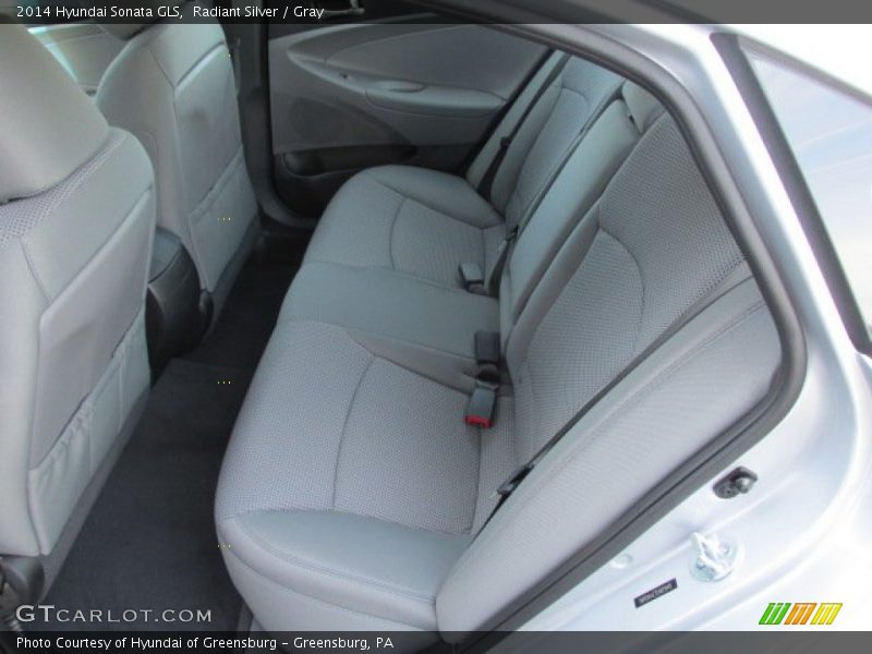 Radiant Silver / Gray 2014 Hyundai Sonata GLS
