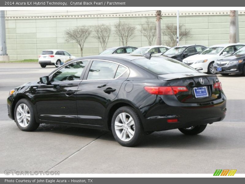 Crystal Black Pearl / Parchment 2014 Acura ILX Hybrid Technology