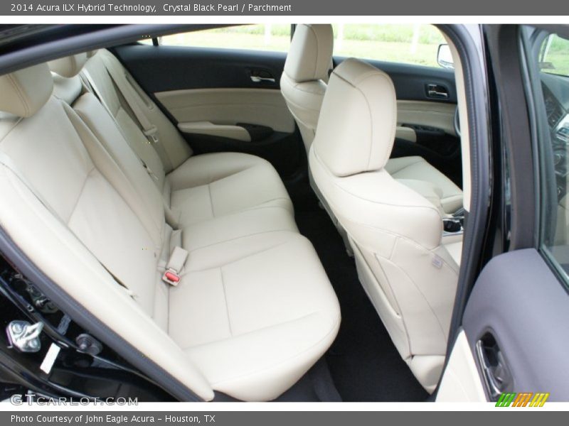 Crystal Black Pearl / Parchment 2014 Acura ILX Hybrid Technology