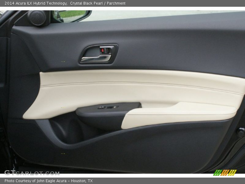 Crystal Black Pearl / Parchment 2014 Acura ILX Hybrid Technology