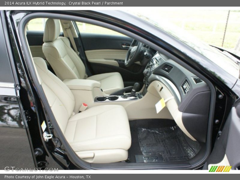 Crystal Black Pearl / Parchment 2014 Acura ILX Hybrid Technology