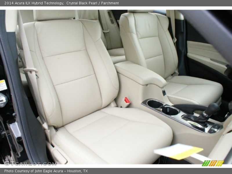 Crystal Black Pearl / Parchment 2014 Acura ILX Hybrid Technology