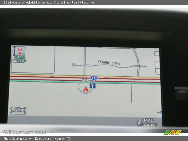 Navigation of 2014 ILX Hybrid Technology