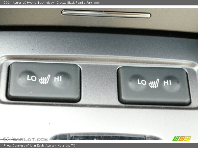 Crystal Black Pearl / Parchment 2014 Acura ILX Hybrid Technology