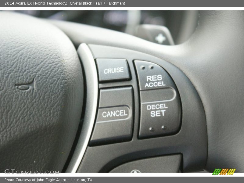 Crystal Black Pearl / Parchment 2014 Acura ILX Hybrid Technology