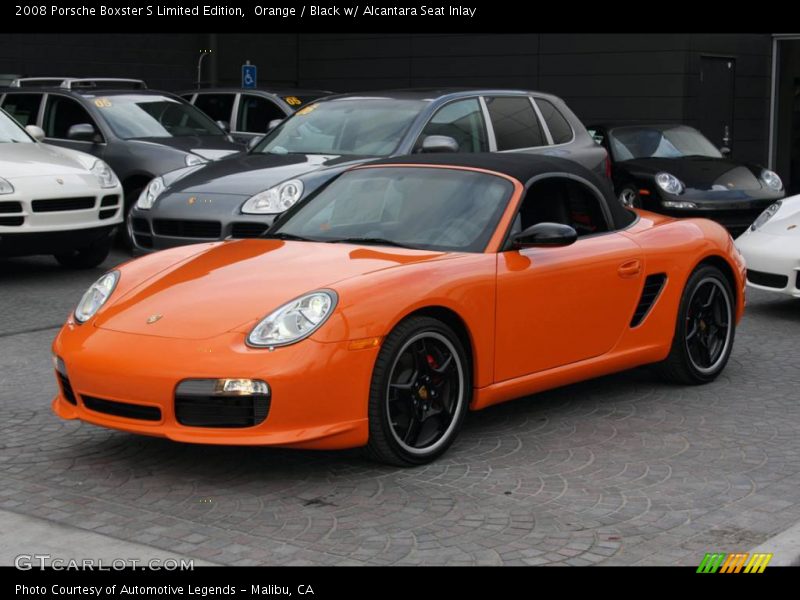 Orange / Black w/ Alcantara Seat Inlay 2008 Porsche Boxster S Limited Edition