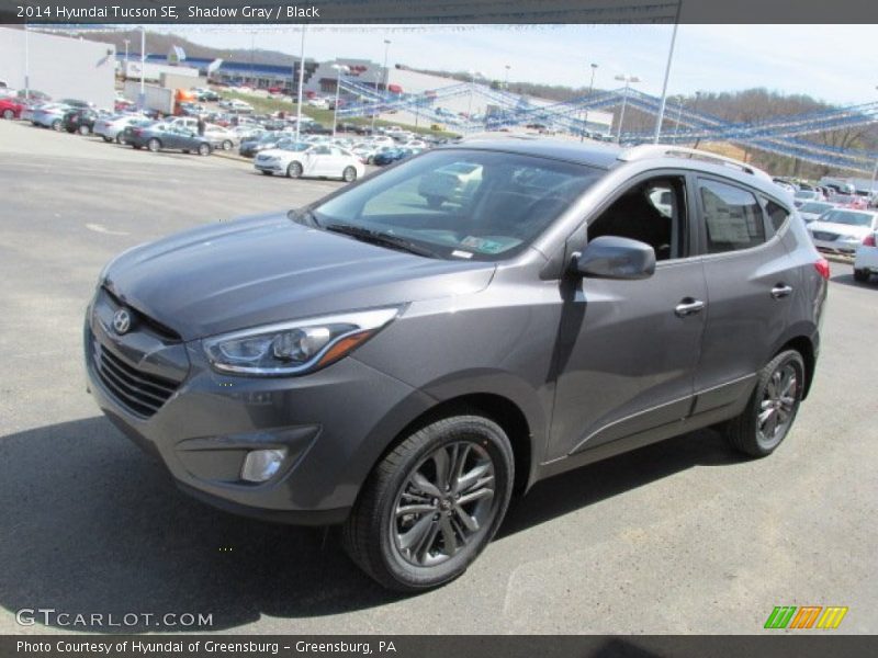 Shadow Gray / Black 2014 Hyundai Tucson SE