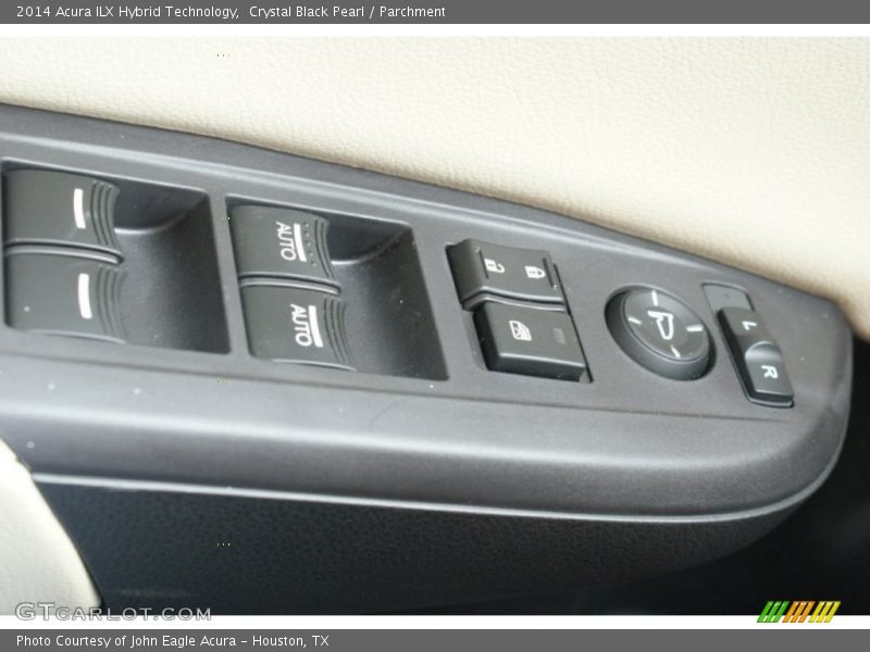 Crystal Black Pearl / Parchment 2014 Acura ILX Hybrid Technology