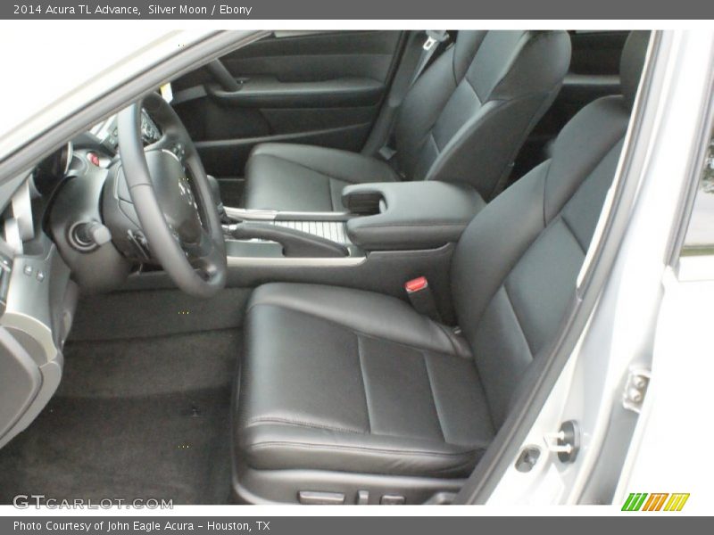 Silver Moon / Ebony 2014 Acura TL Advance