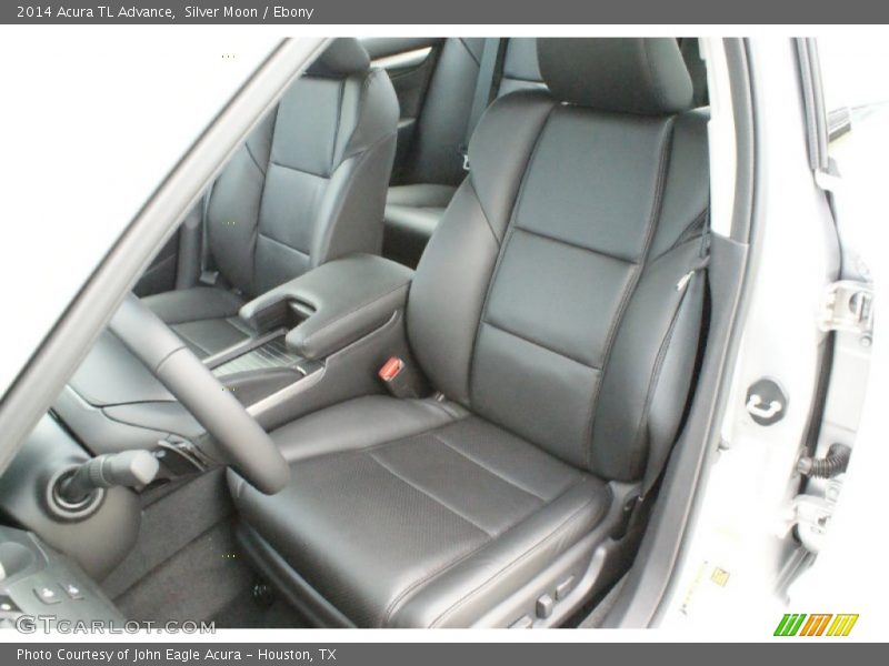 Silver Moon / Ebony 2014 Acura TL Advance