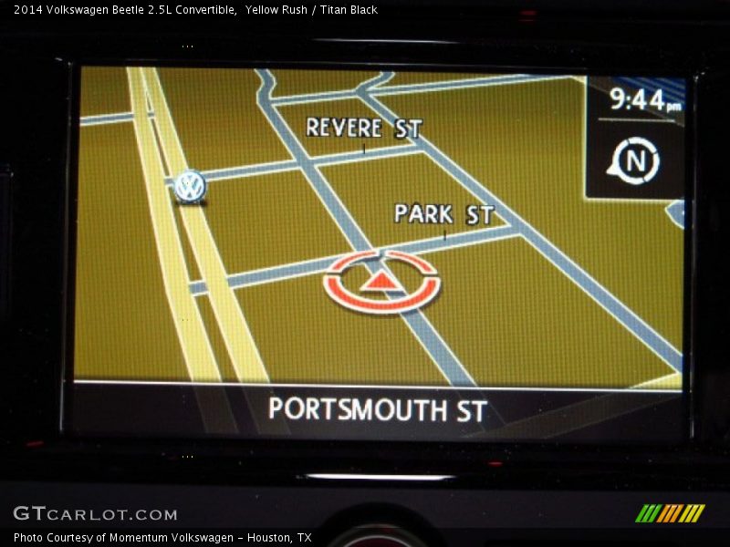 Yellow Rush / Titan Black 2014 Volkswagen Beetle 2.5L Convertible
