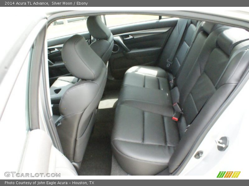 Silver Moon / Ebony 2014 Acura TL Advance