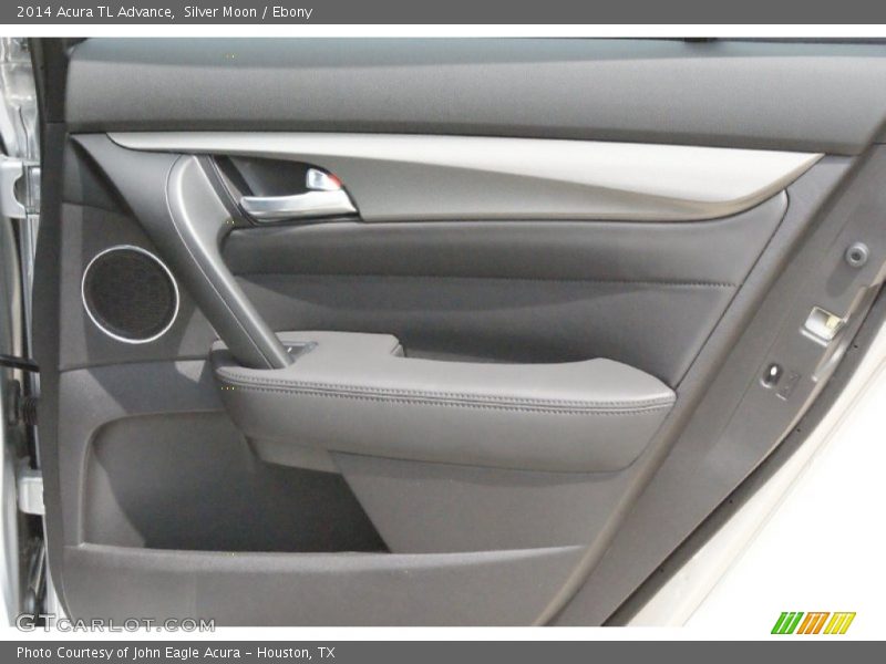 Silver Moon / Ebony 2014 Acura TL Advance