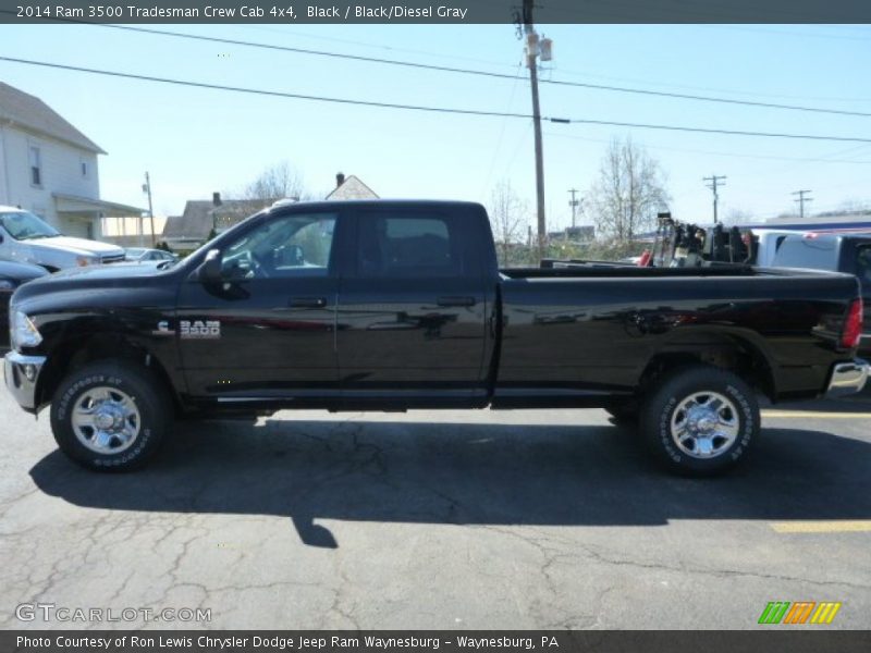 Black / Black/Diesel Gray 2014 Ram 3500 Tradesman Crew Cab 4x4