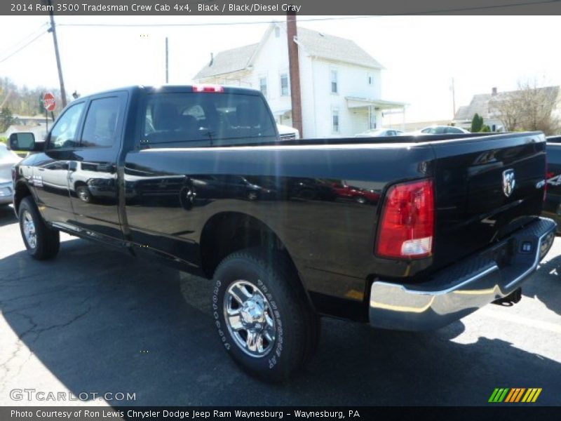 Black / Black/Diesel Gray 2014 Ram 3500 Tradesman Crew Cab 4x4