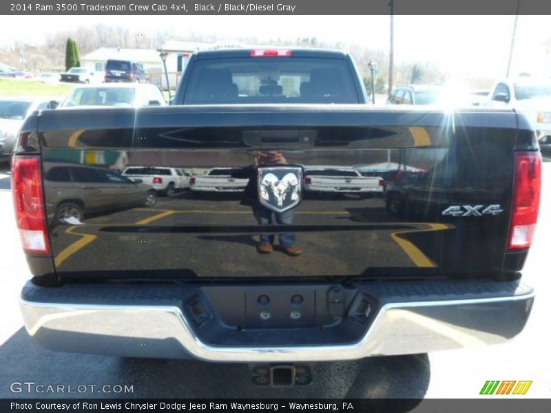 Black / Black/Diesel Gray 2014 Ram 3500 Tradesman Crew Cab 4x4