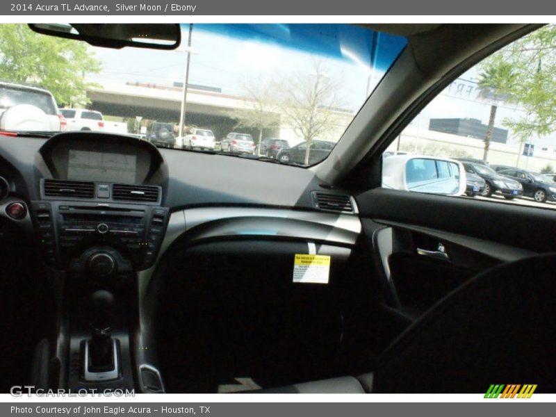 Silver Moon / Ebony 2014 Acura TL Advance
