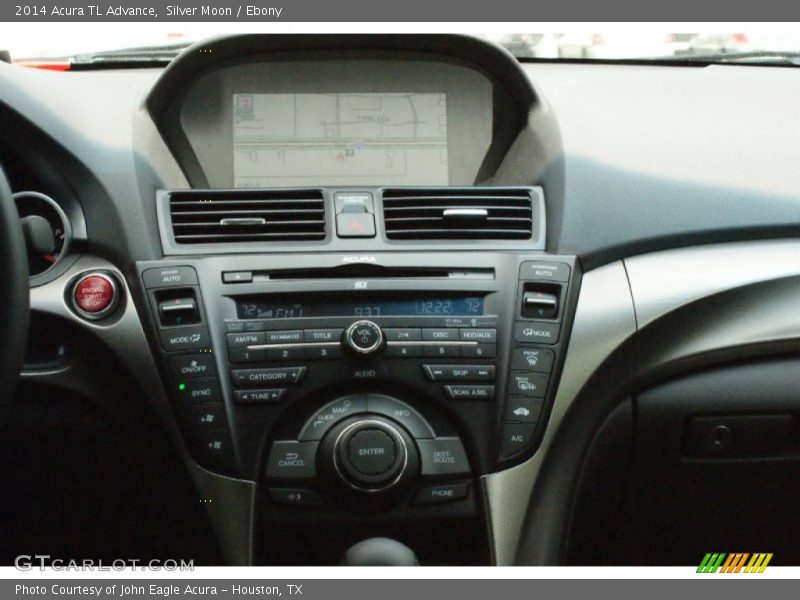 Silver Moon / Ebony 2014 Acura TL Advance