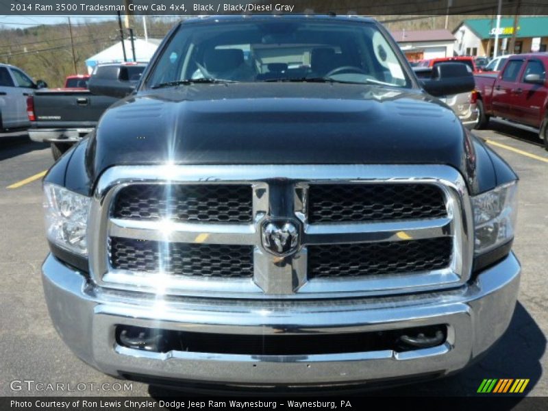 Black / Black/Diesel Gray 2014 Ram 3500 Tradesman Crew Cab 4x4