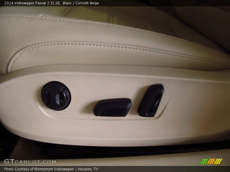 Black / Cornsilk Beige 2014 Volkswagen Passat 2.5L SE