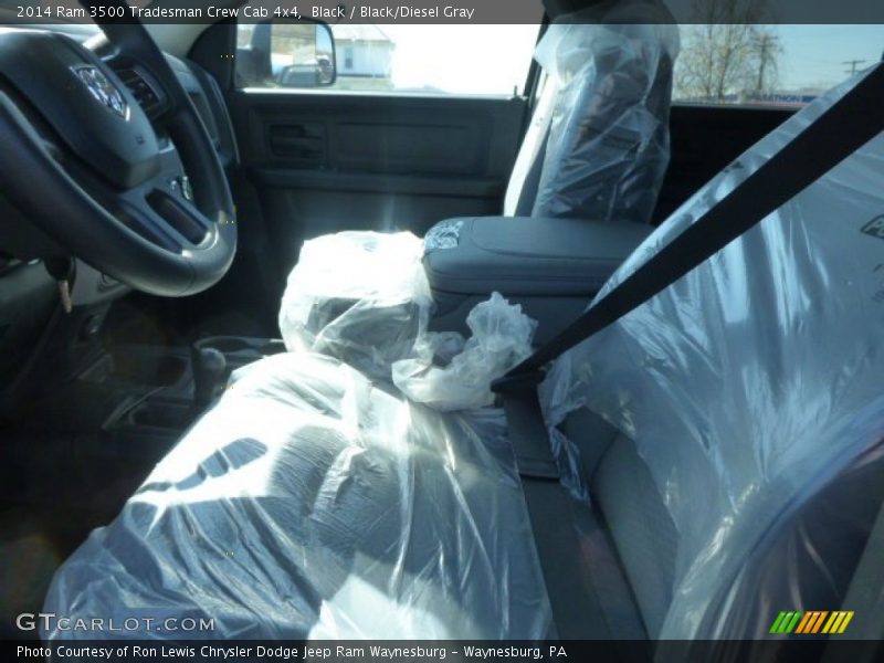 Black / Black/Diesel Gray 2014 Ram 3500 Tradesman Crew Cab 4x4