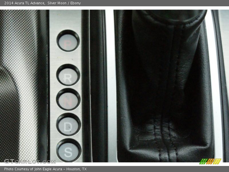 Silver Moon / Ebony 2014 Acura TL Advance