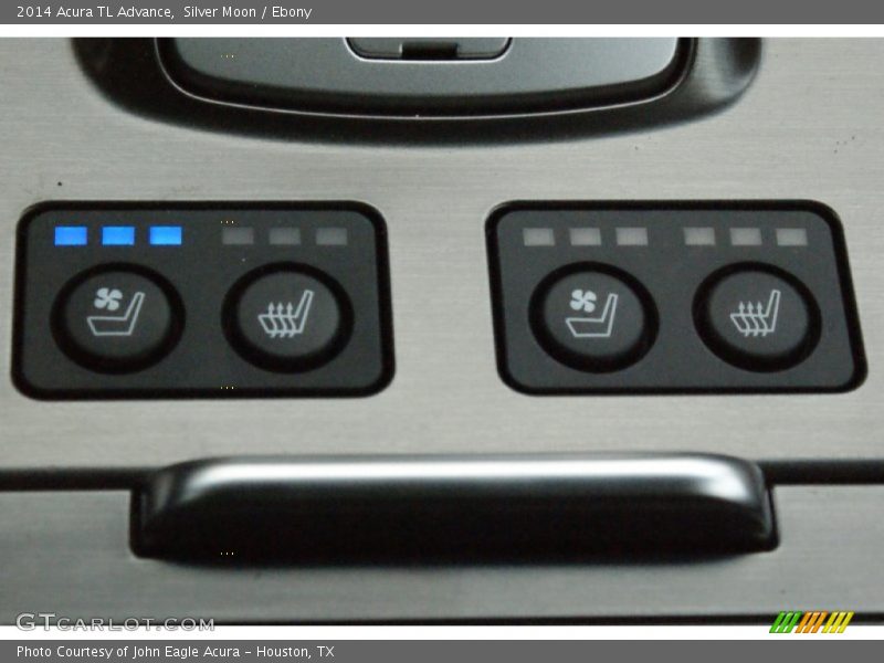 Silver Moon / Ebony 2014 Acura TL Advance