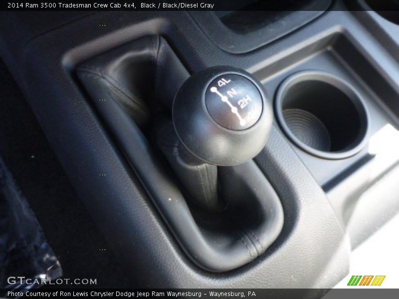 Black / Black/Diesel Gray 2014 Ram 3500 Tradesman Crew Cab 4x4