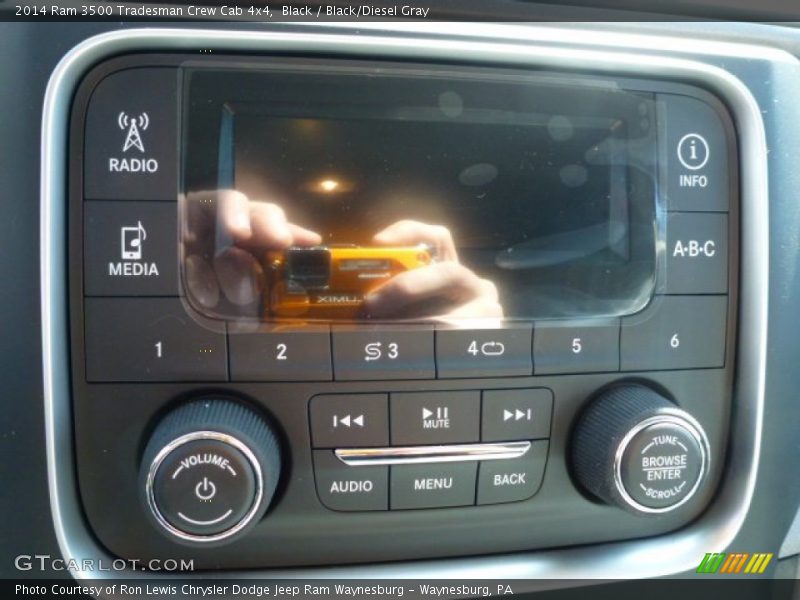 Black / Black/Diesel Gray 2014 Ram 3500 Tradesman Crew Cab 4x4